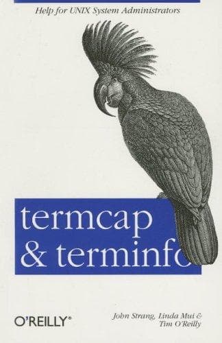 Tapa de Termcap and terminfo