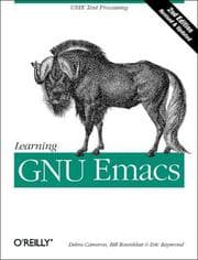 Tapa de Learning GNU Emacs