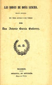 Tapa de Las bodas de doña Sancha