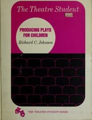 Tapa de Producing plays for children