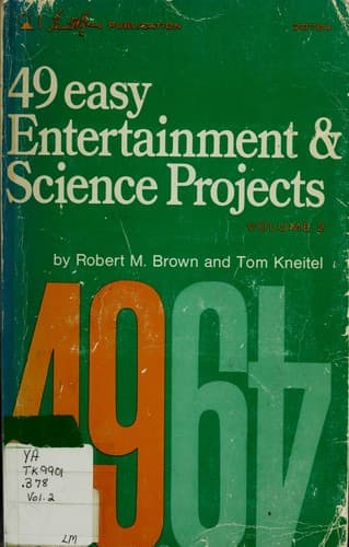 Tapa de 49 easy entertainment & science projects