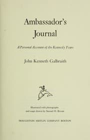 Tapa de Ambassador's journal