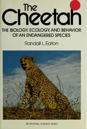 Tapa de The Cheetah; The Biology, Ecology, and Behavior of an Endangered Species (Behavioral Science Series)