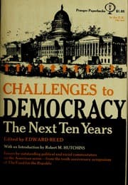 Tapa de Challenges to democracy