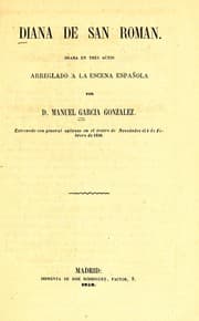 Tapa de Diana de San Román