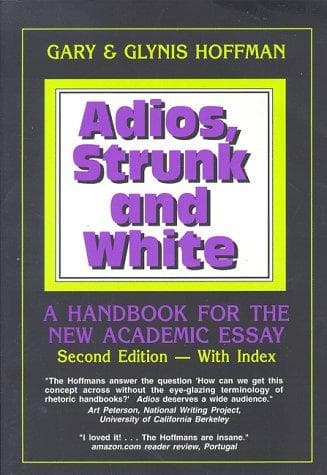 Tapa de Adios, Strunk and White