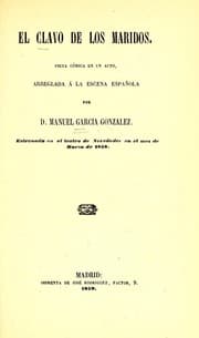 Tapa de El clavo de los maridos