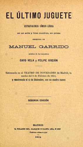 Tapa de El último juguete