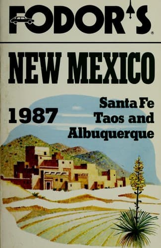 Tapa de FD New Mexico 1987