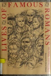 Tapa de Lives of Famous Romans
