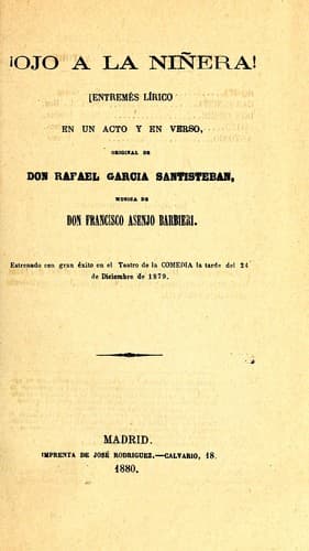 Tapa de !Ojo a la niñera!