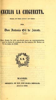 Tapa de Cecilia la cieguecita