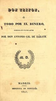 Tapa de Don Trifón, o, Todo por el dinero