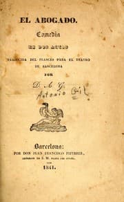 Tapa de El abogado