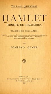 Tapa de Hamlet, príncipe de Dinamarca