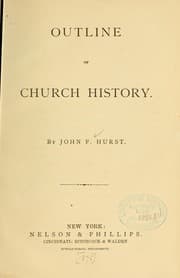 Tapa de Outline of church history