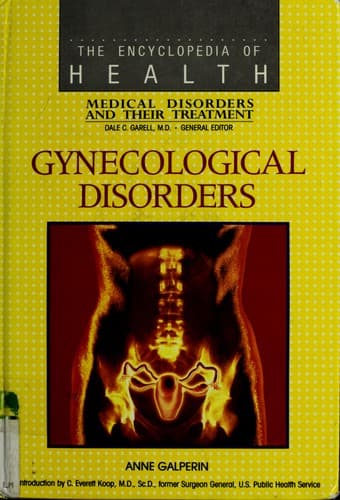 Tapa de Gynecological disorders