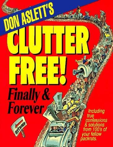 Tapa de Don Aslett's clutter free!