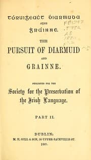 Tapa de Tóruiġeaċt Ḋiarmuda agus Ġráinne =