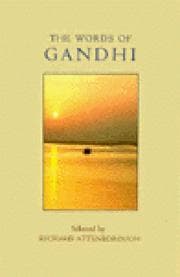 Tapa de The Words of Gandhi (Newmarket Words Of... Series)