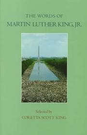 Tapa de The words of Martin Luther King, Jr.