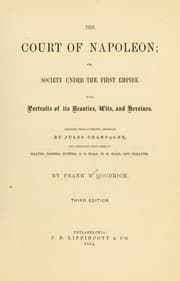 Tapa de The court of Napoleon
