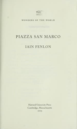 Tapa de Piazza San Marco