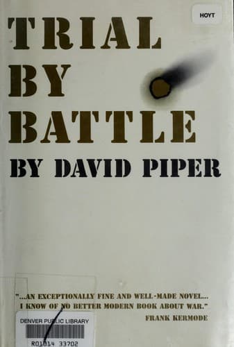 Tapa de Trial by battle