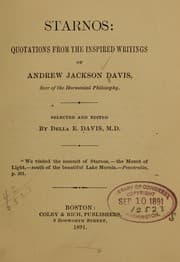Tapa de Starnos: quotations from the inspired writings of Andrew Jackson Davis ...