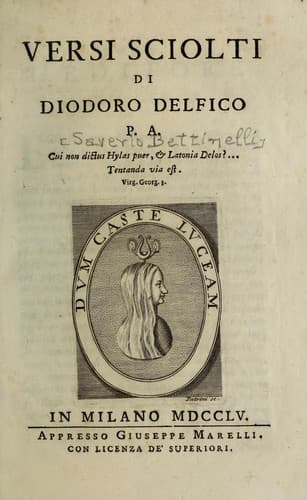 Tapa de Versi sciolti