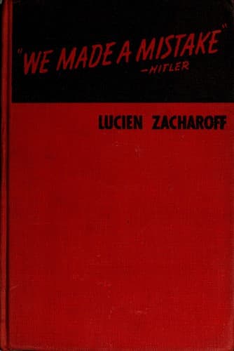 Tapa de "We made a mistake" - Hitler.