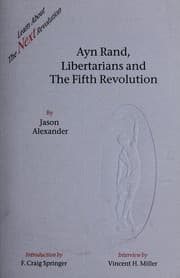 Tapa de Ayn Rand, Libertarians, and the fifth revolution