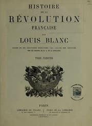 Tapa de Histoire de la révolution française