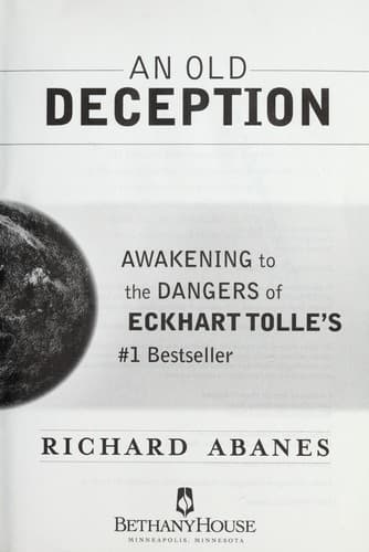 Tapa de A new earth, an old deception