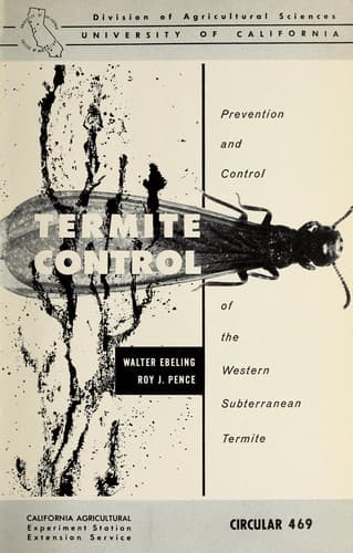 Tapa de Termite control