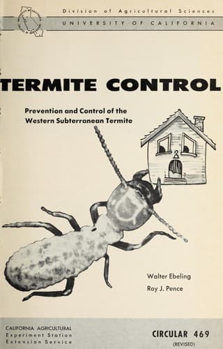 Tapa de Termite control