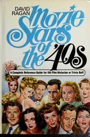 Tapa de Movie stars of the '40s