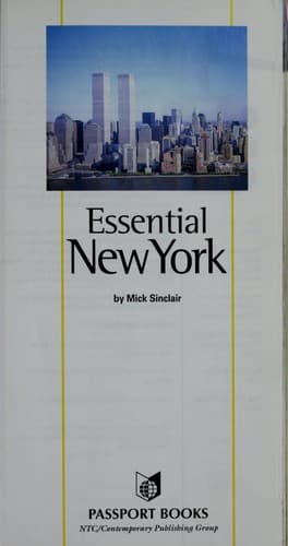 Tapa de Essential New York