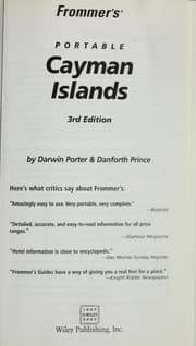 Tapa de Frommer's portable Cayman Islands