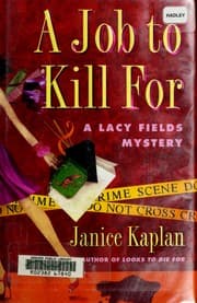 Tapa de A job to kill for