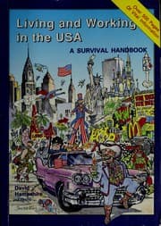Tapa de Living and working in the USA