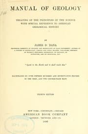 Tapa de Manual of geology