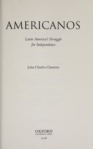 Tapa de Americanos