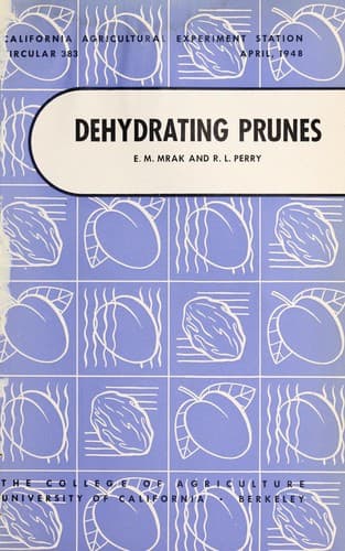 Tapa de Dehydrating prunes