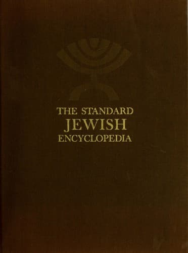 Tapa de The Standard Jewish encyclopedia