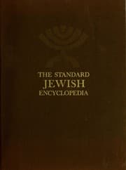 Tapa de The Standard Jewish encyclopedia