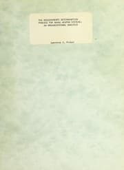 Tapa de The requirements determination process for naval weapons systems