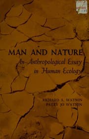 Tapa de Man and nature