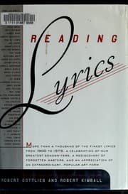 Tapa de Reading lyrics