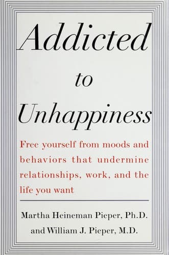 Tapa de Addicted to unhappiness